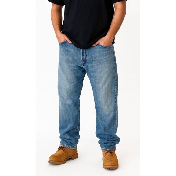 Polo Ralph Lauren 867 Jeans Classic Fit 90s Baggy Straight Leg Vintage Denim - Picture 1 of 16